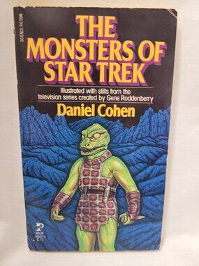 The Monsters of Star Trek by Daniel Cohen First Printing 1980 Pocket Book Sci Fi